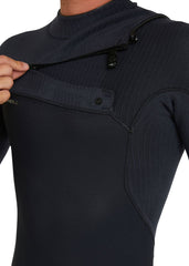 O'Neill Mens Hyperfreak 3/2mm+ Chest Zip Steamer Wetsuit