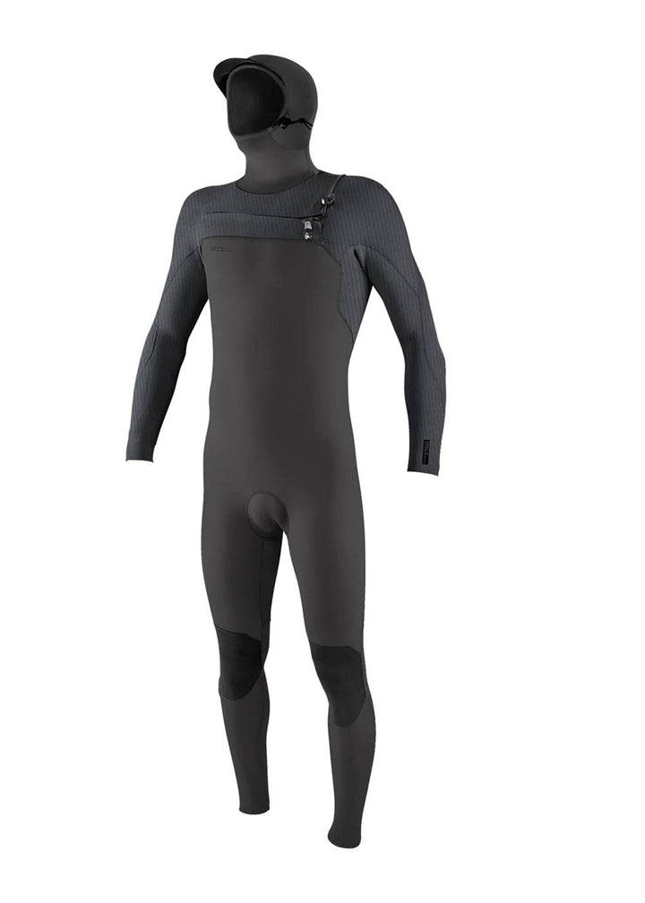 ONeill Mens Hyperfreak 4/3+mm CZ Hooded Steamer Wetsuit