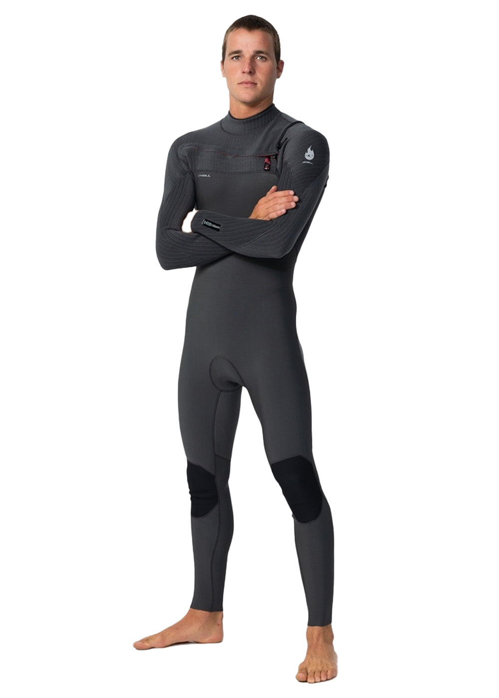 ONeill Mens Hyper Fire 3/2mm CZ Steamer Wetsuit