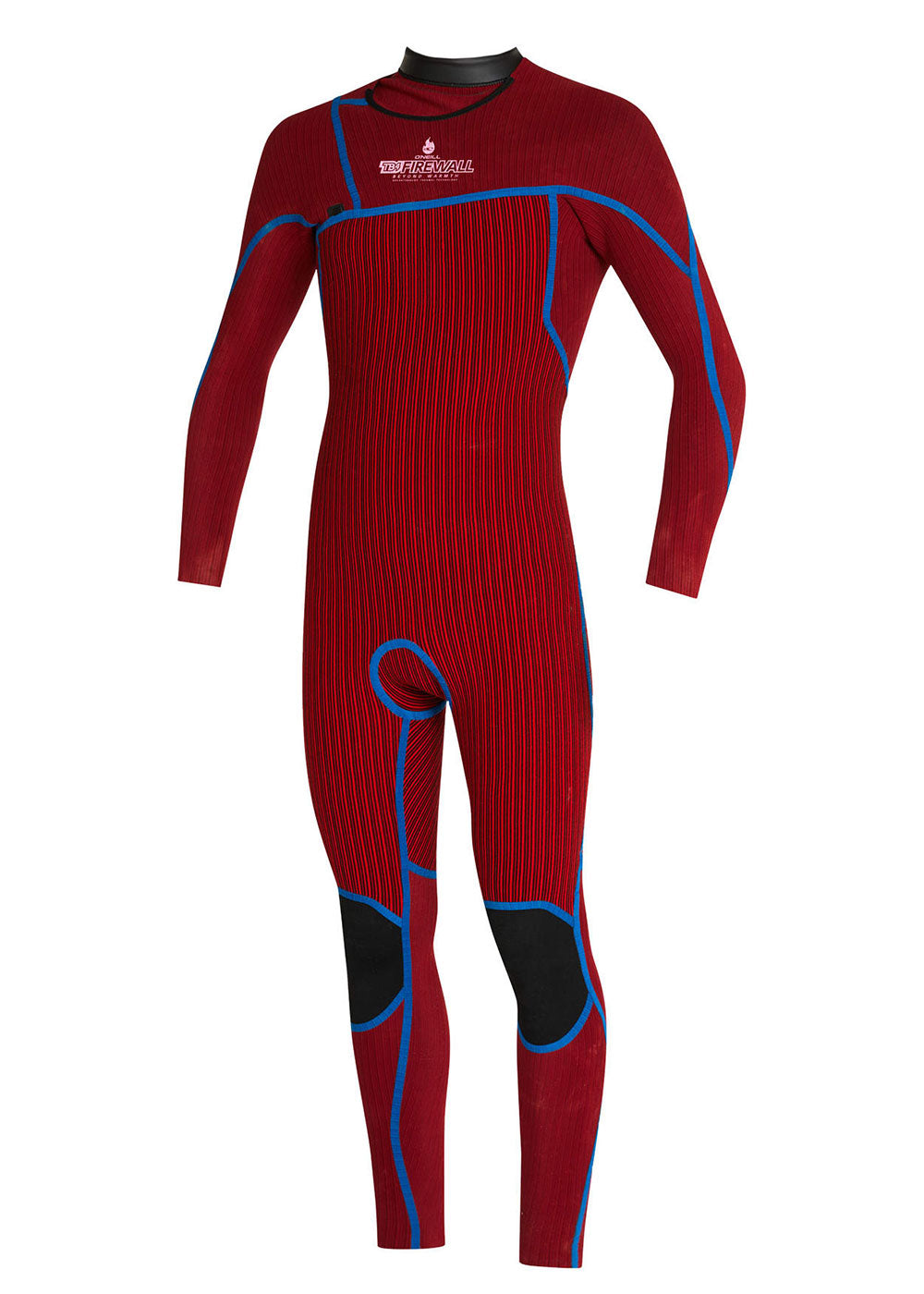 O'Neill Mens Hyperfreak Fire 4/3mm Back Zip Steamer Wetsuit
