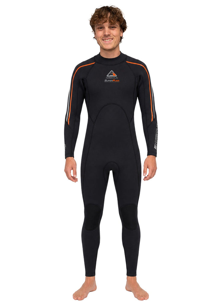 Adrenalin Mens Super-Flex 1.5mm Steamer Wetsuit
