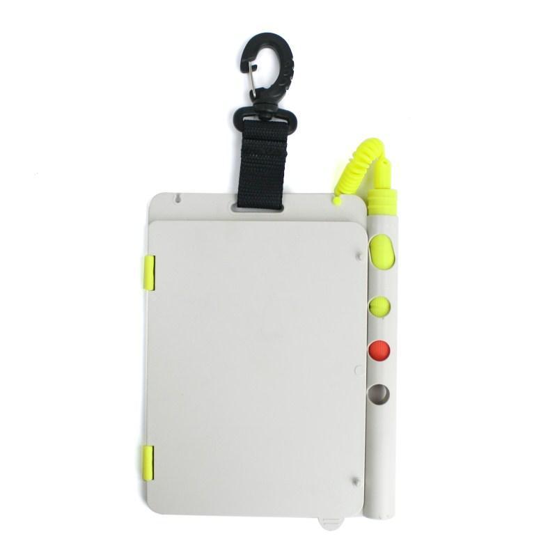 Scuba Diving Writting Slates, Pointers and Underwater Alerts
