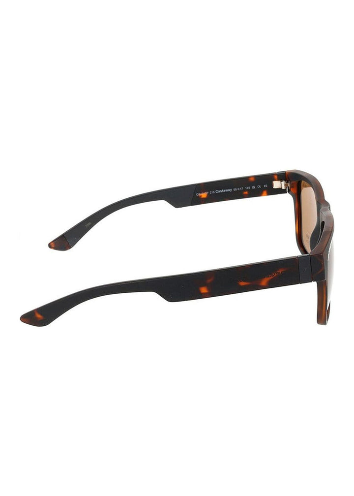 Quiksilver Castaway Polarised Brown Solid Sunglasses