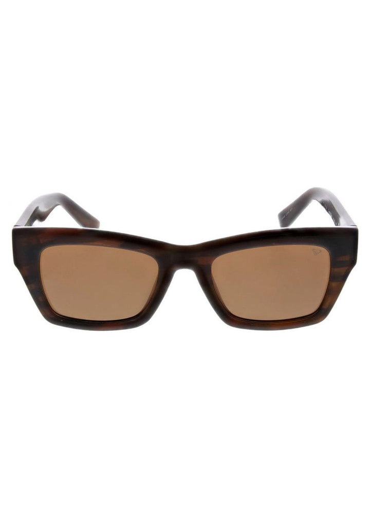 Roxy Coastal Chic Polarised Brown Striation Sunglasses
