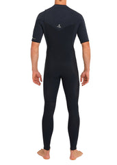 ONeill Mens Hyperfreak 2mm CZ SS Steamer Wetsuit S / Black