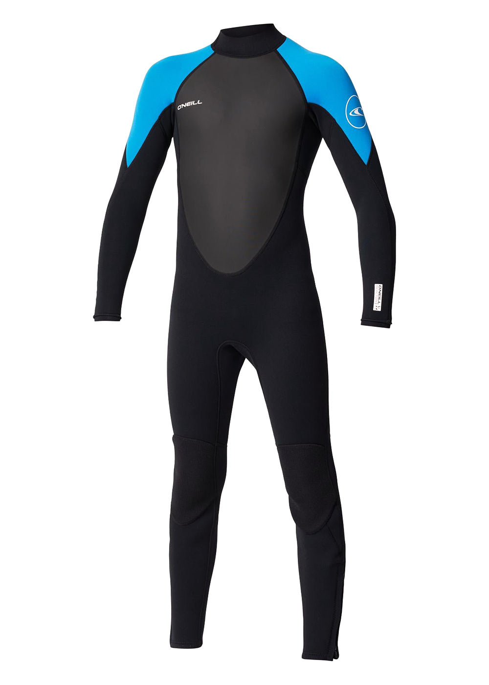 ONeill Boys Reactor 2 3/2mm Back Zip Steamer Wetsuit 6 / Black/Blue