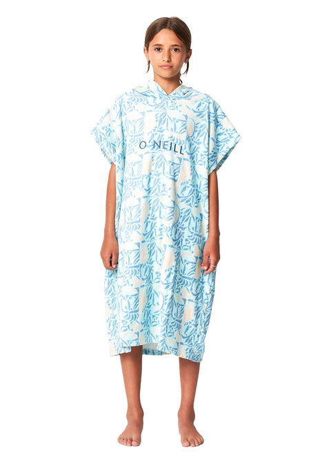 ONeill Girls Bahia Hooded Towel OS / Blue