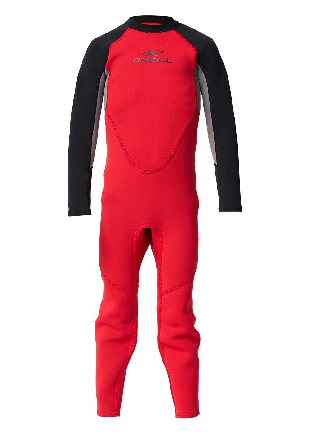 ONeill Toddler Reactor 2mm BZ Steamer Wetsuit 2 / Black/Red