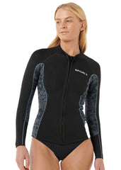 Rip Curl Womens Dawn Patrol 1.5mm FL Long Sleeve Wetsuit Jacket