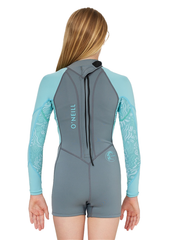 ONeill Girls Bahia 2mm BZ LS Spring Suit Wetsuit