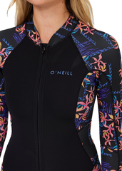 ONeill Womens Bahia 2mm FZ LS Spring Suit Wetsuit