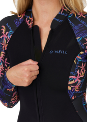 ONeill Womens Bahia 2mm FZ LS Spring Suit Wetsuit