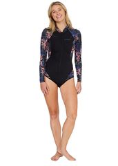 ONeill Womens Bahia 2mm FZ LS Spring Suit Wetsuit