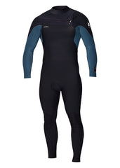 ONeill Mens Hyperfreak Fire 4/3mm Chest Zip Steamer Wetsuit