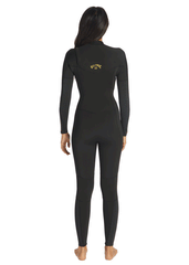 Billabong Womens Synergy 3/2mm Chest Zip Steamer Wetsuit