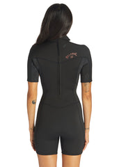 Billabong Womens Synergy 2mm SS BZ Spring Suit Wetsuit