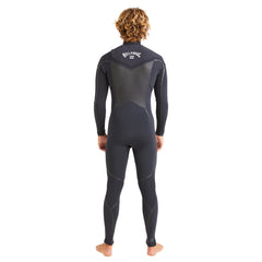 Billabong Mens Absolute + CZ 4/3mm Steamer Wetsuit S / Black