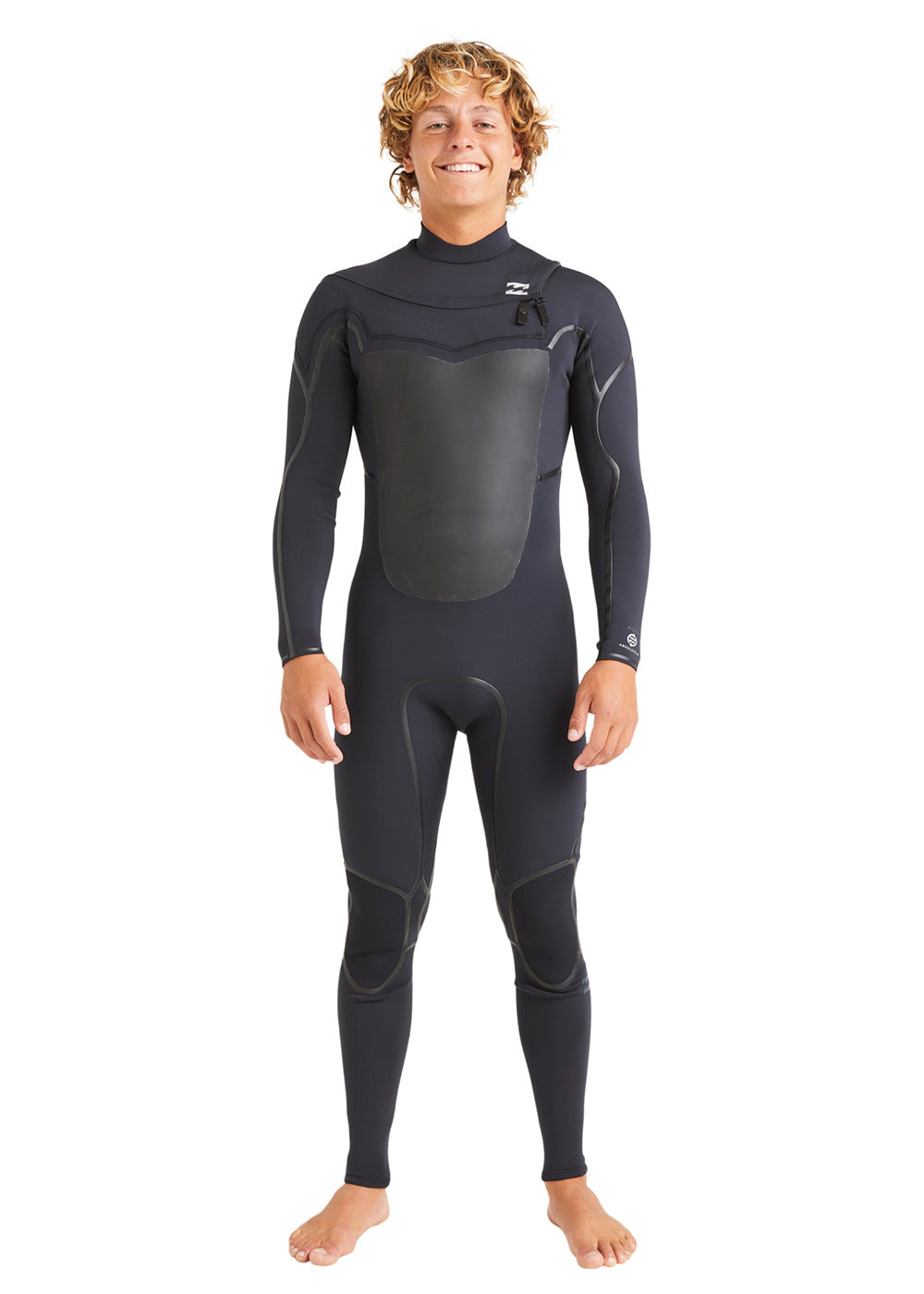 Billabong Mens Absolute + CZ 4/3mm Steamer Wetsuit S / Black