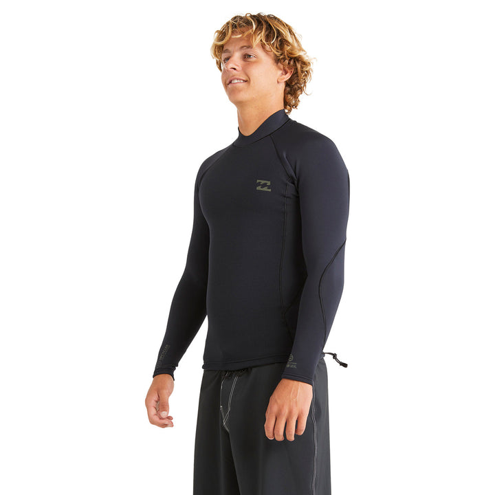 Billabong Mens Revolution 1mm Wetsuit Jacket S / Black