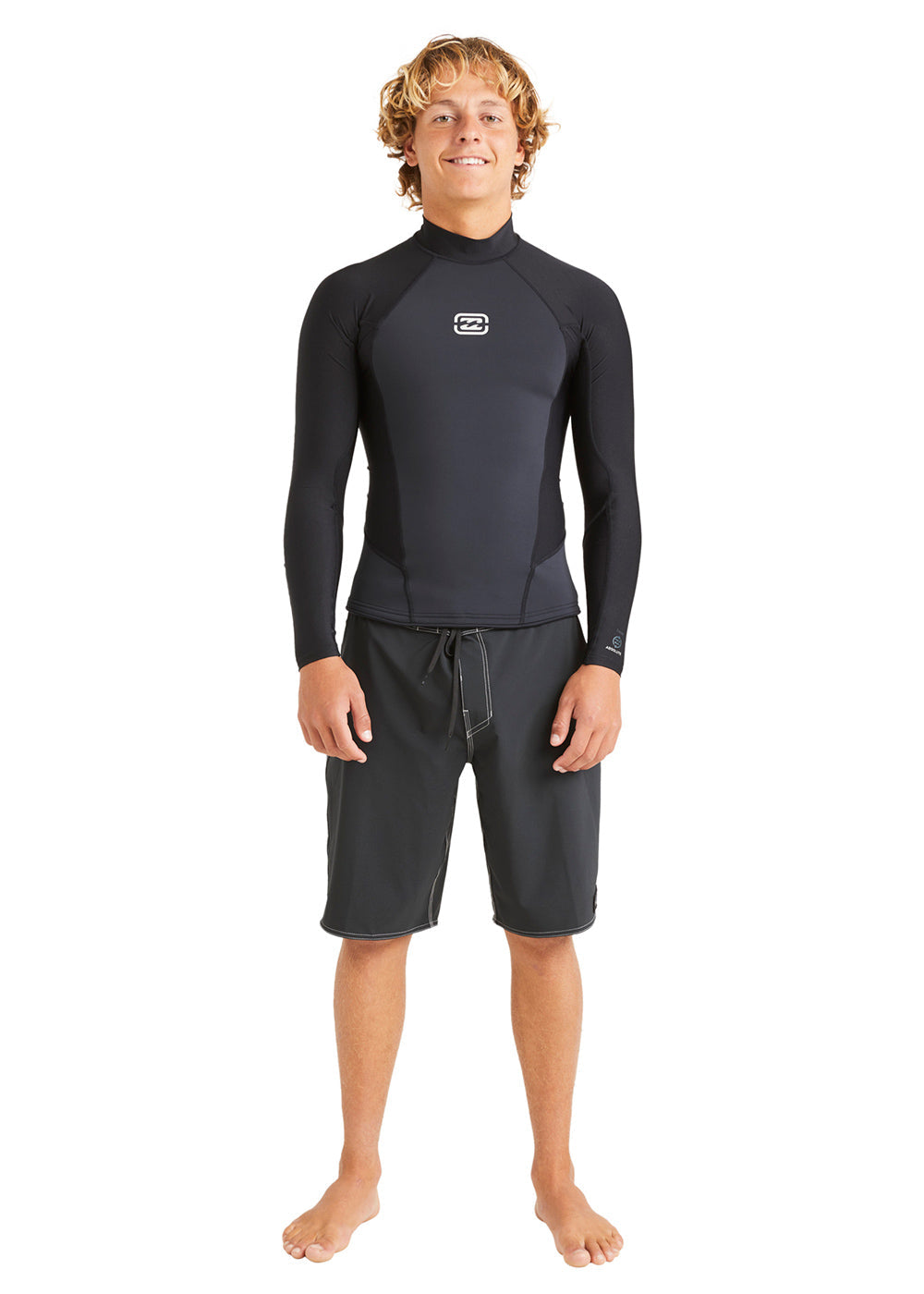 Billabong Mens Absolute 1mm Polylight LS Wetsuit Jacket S / Black