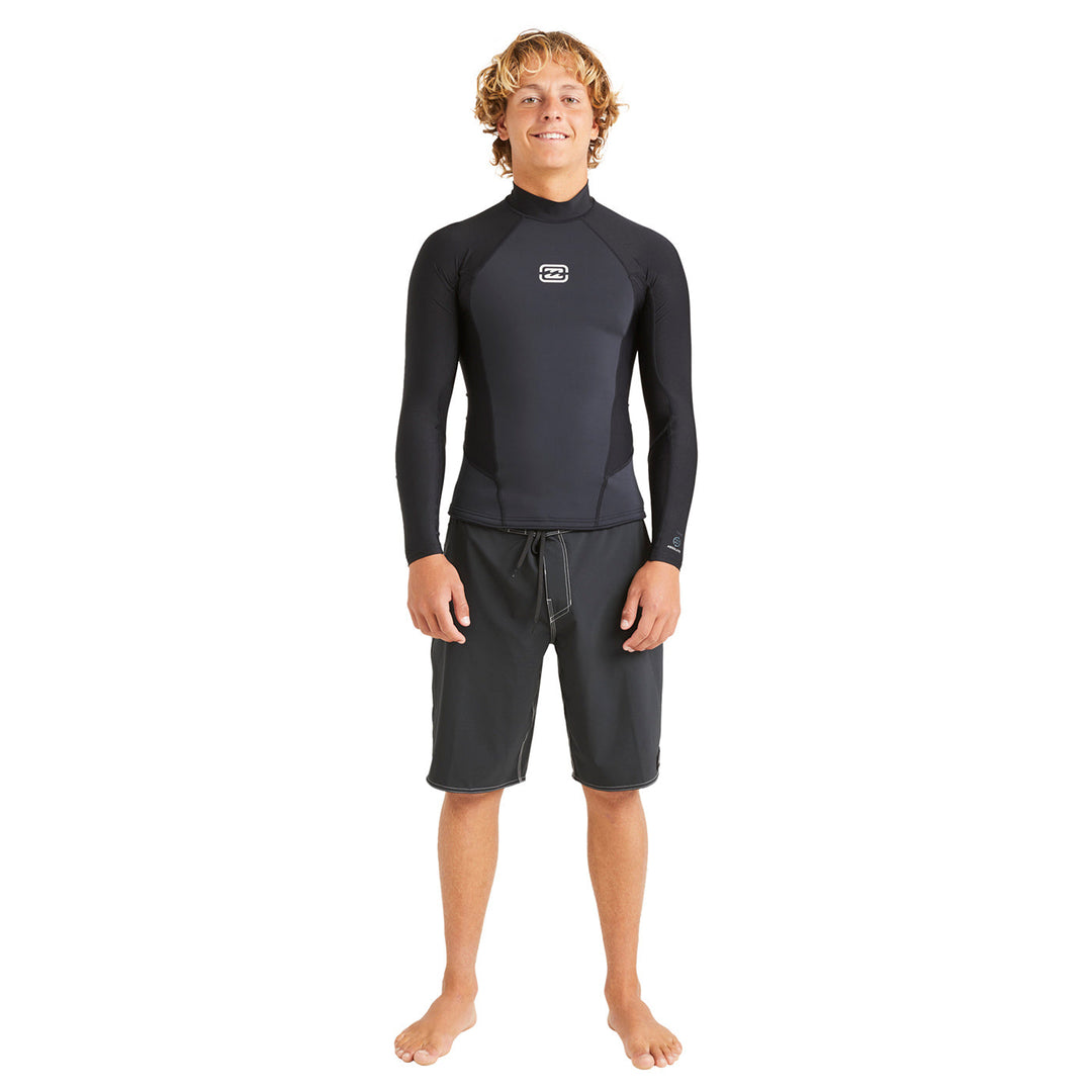 Billabong Mens Absolute 1mm Polylight LS Wetsuit Jacket S / Black