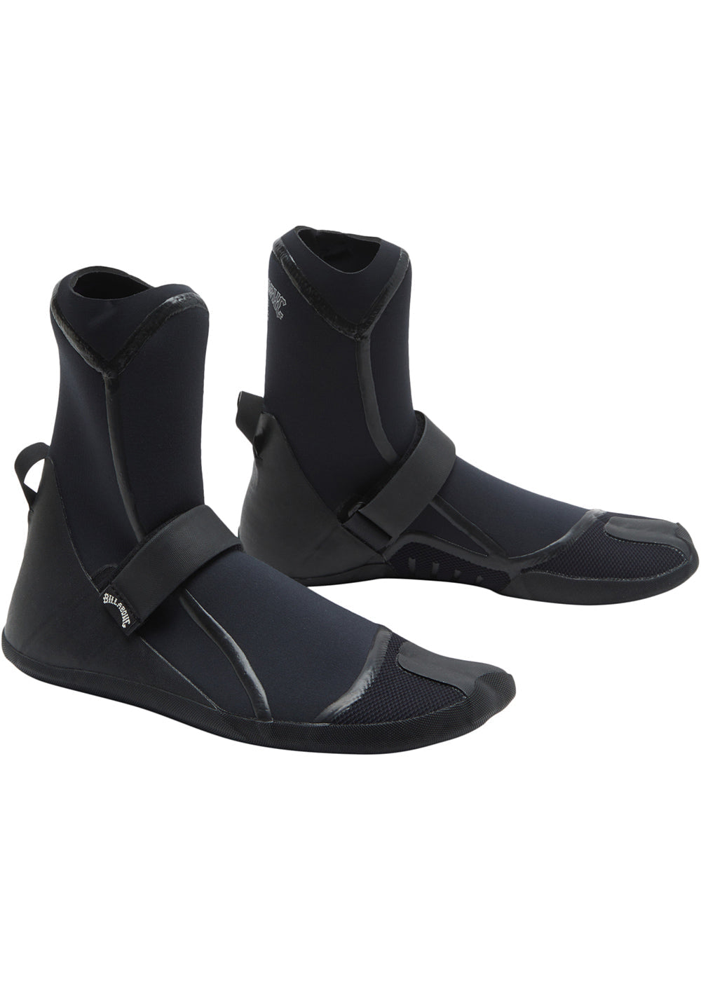 Billabong Mens Furnace Hidden Split Toe 3mm Surf Boot 8 / Black