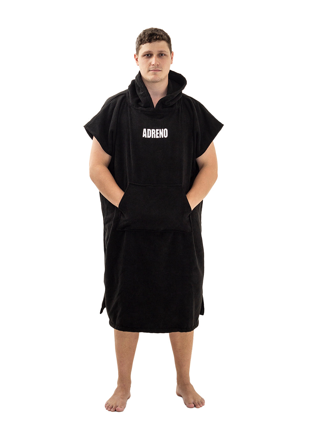 Adreno Hooded Towel - Block Logo