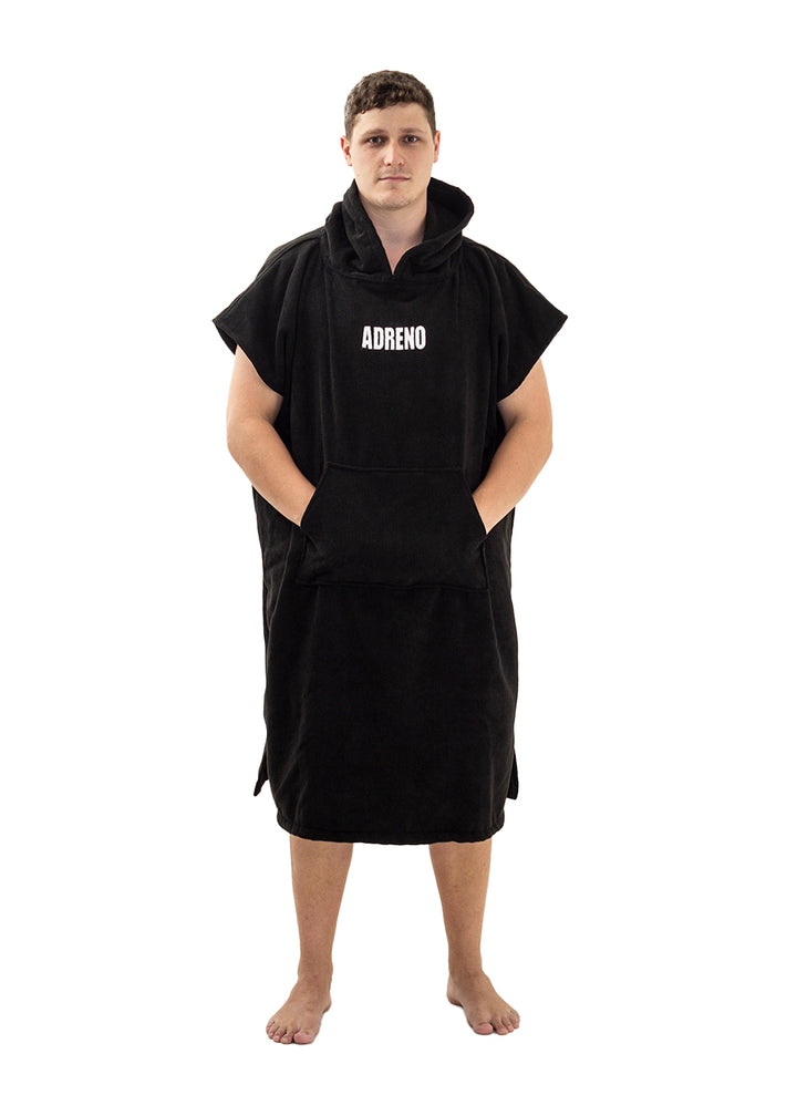 Adreno Hooded Towel - Block Logo