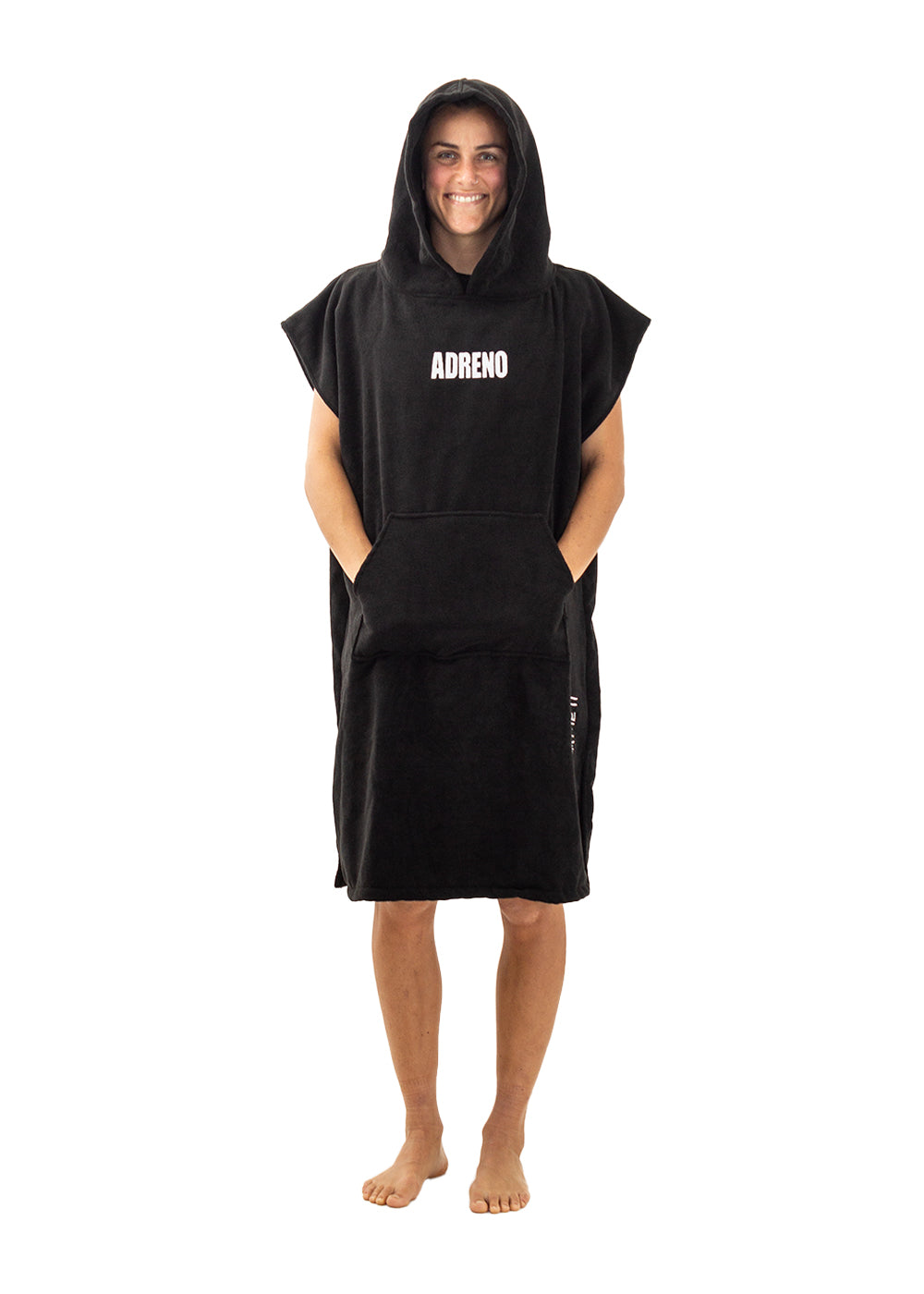 Adreno Hooded Towel - Block Logo