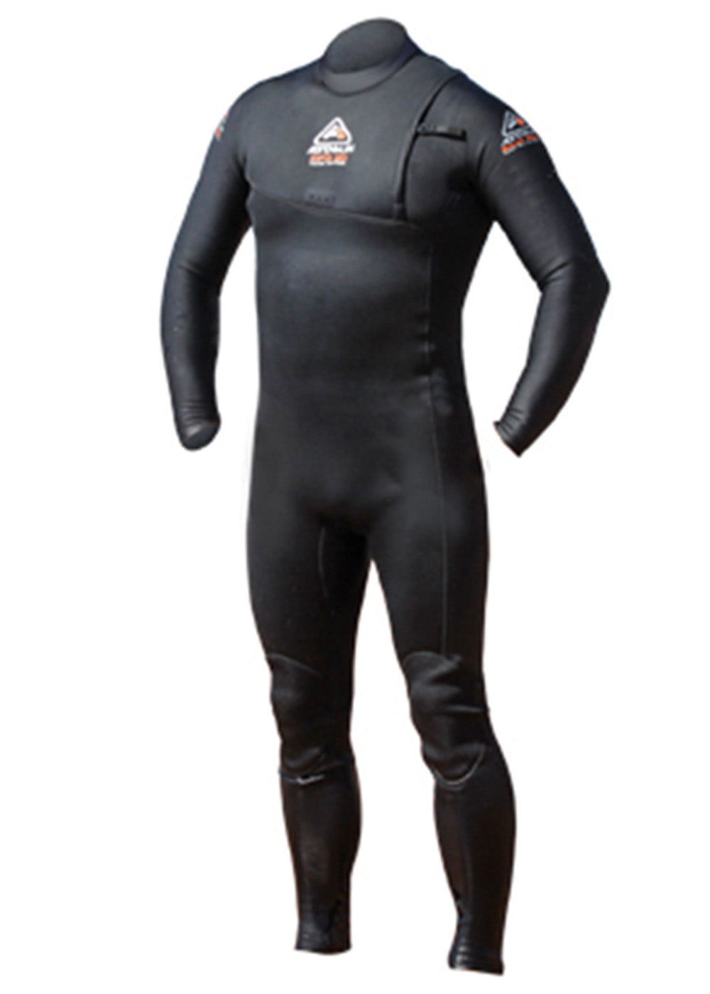 Adrenalin Mens Evolution 5/4mm Zipperless Steamer Wetsuit