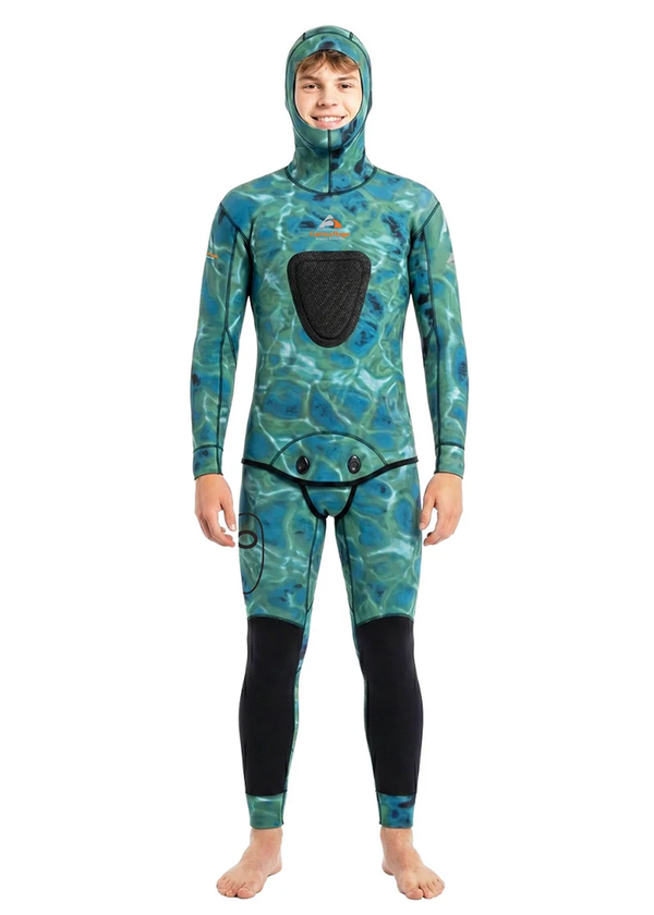 Adrenalin Mens Stealth 2mm Camo Two Piece Wetsuit