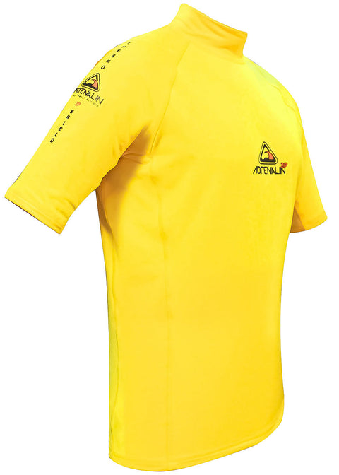 Adrenalin 2P Thermal short Sleeve Rash Guard yellow buy online rashie