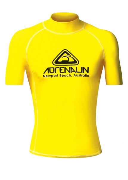 Adrenalin Adult High Visibility Short Sleeve Rash Guard - Adreno ...