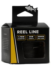 Adreno 1.7mm Reel Line - 30m - Black