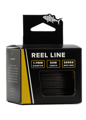 Adreno 1.7mm Reel Line - 50m - Black