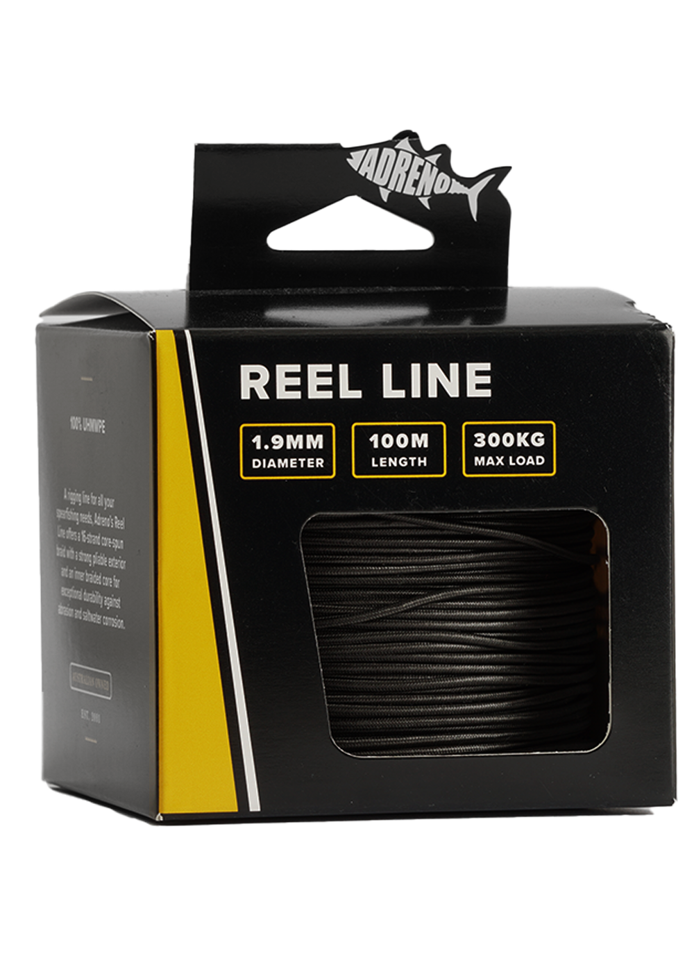 Adreno 1.9mm Reel Line - 100m - Black