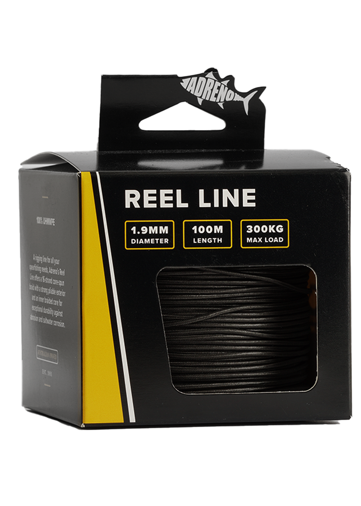 Adreno 1.9mm Reel Line - 100m - Black