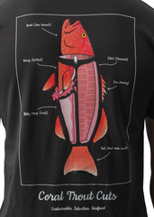 Adreno Cook Your Catch Lifestyle Tee - Coral Trout