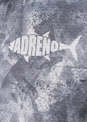 Adreno Hooded Boat Shirt - Light Grey Camo