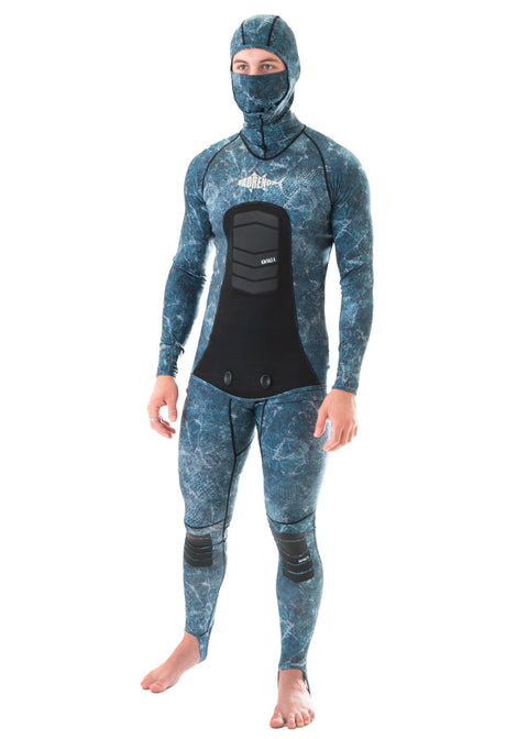 Adreno Kwakea Mens 1.5mm Hybrid 2 Piece Wetsuit