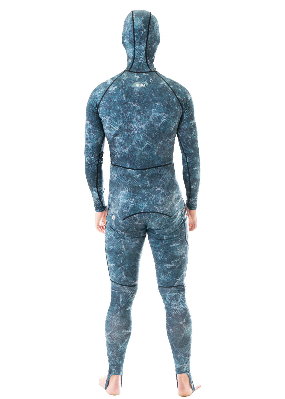 Adreno Kwakea Mens 1.5mm Hybrid Lycra 2 Piece Wetsuit