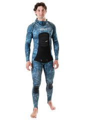 Adreno Kwakea Mens 1.5mm Hybrid 2 Piece Wetsuit