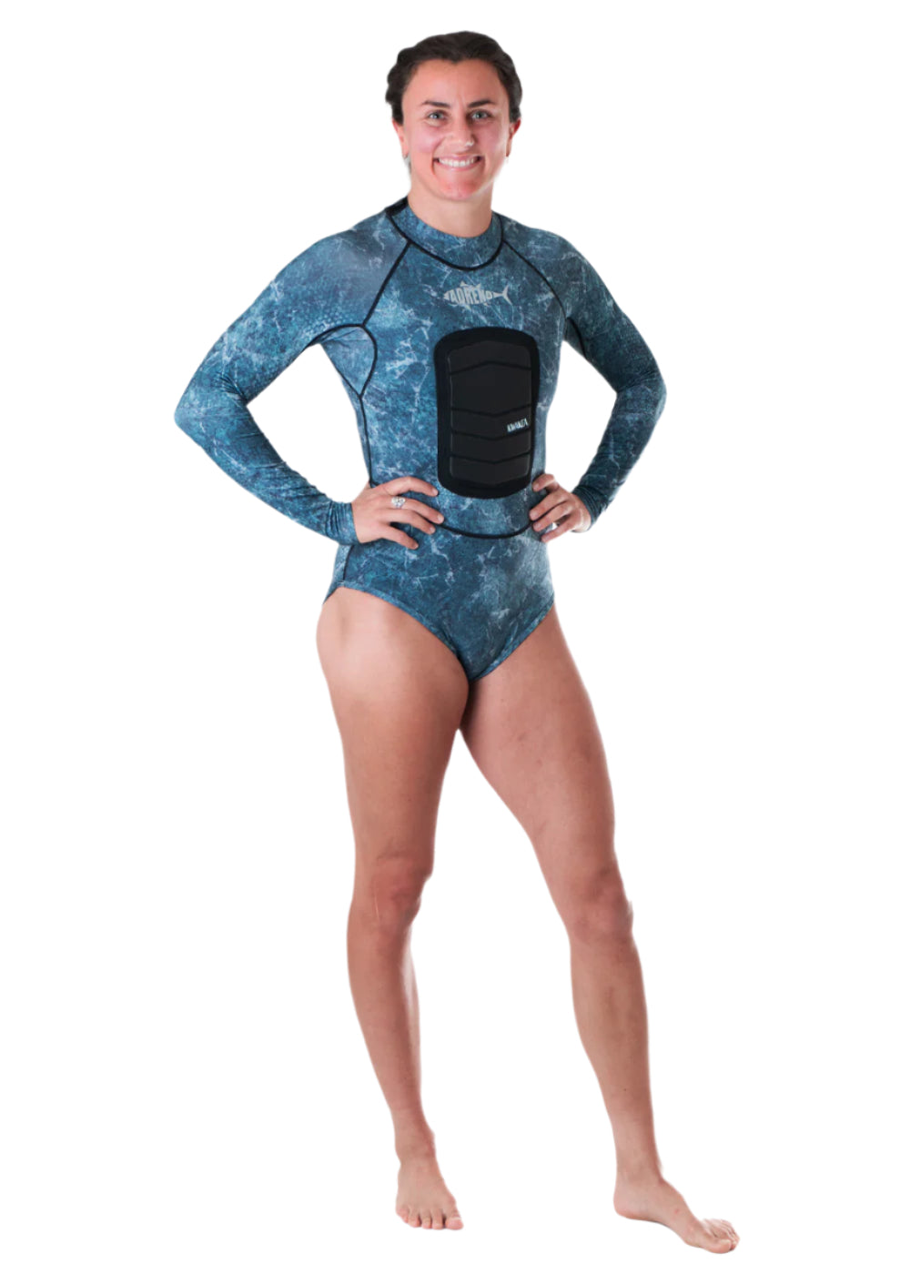 Adreno Kwakea Womens 1.5mm Hybrid Lycra Spring Suit L/S