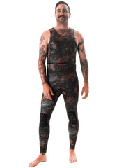 Adreno Mens Montague 3.5mm 2 Piece Lined Wetsuit