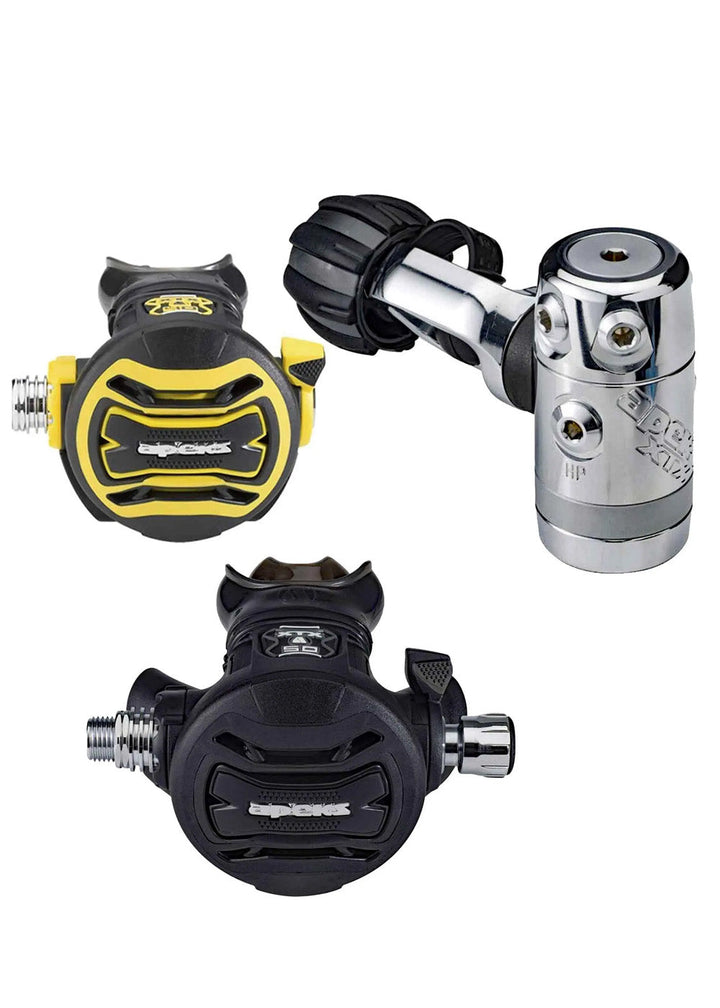Apeks XTX50 / XTX40 Regulator Set - Yoke