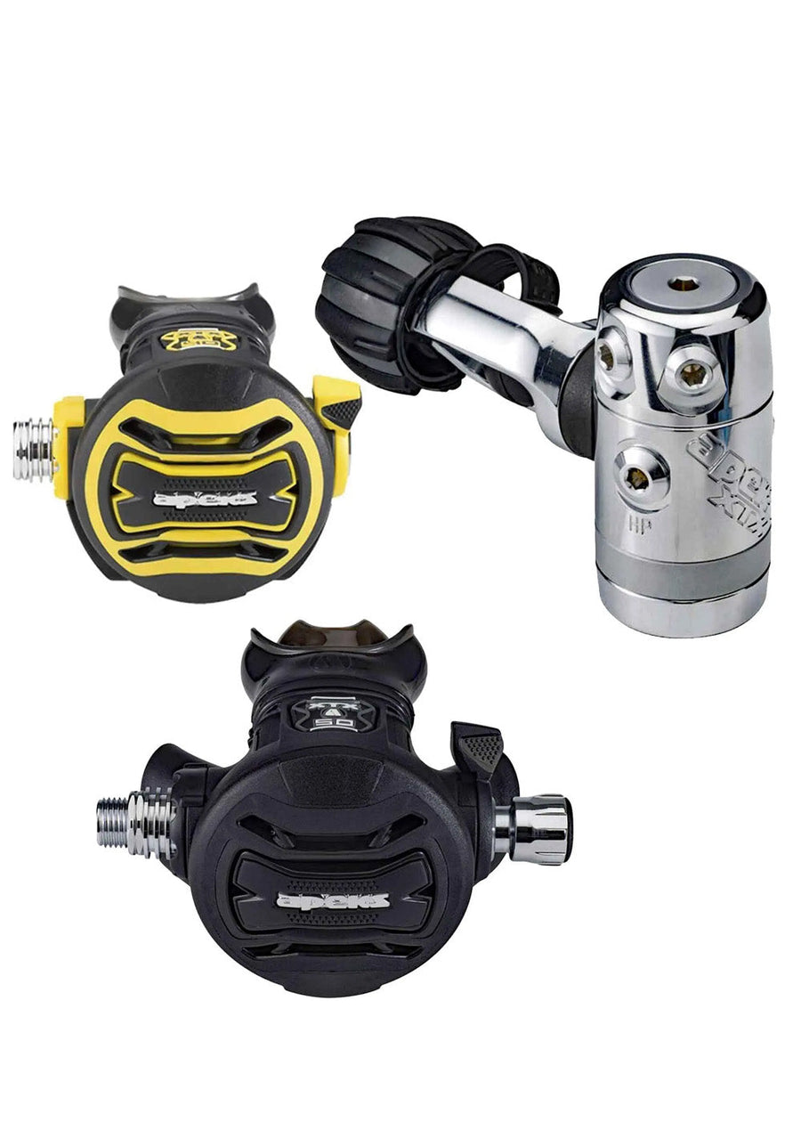 Apeks XTX50 / XTX40 Regulator Set - Yoke