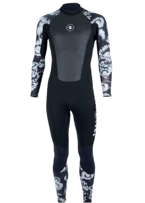 Aqualung Mens Hydroflex 3mm Steamer Wetsuit