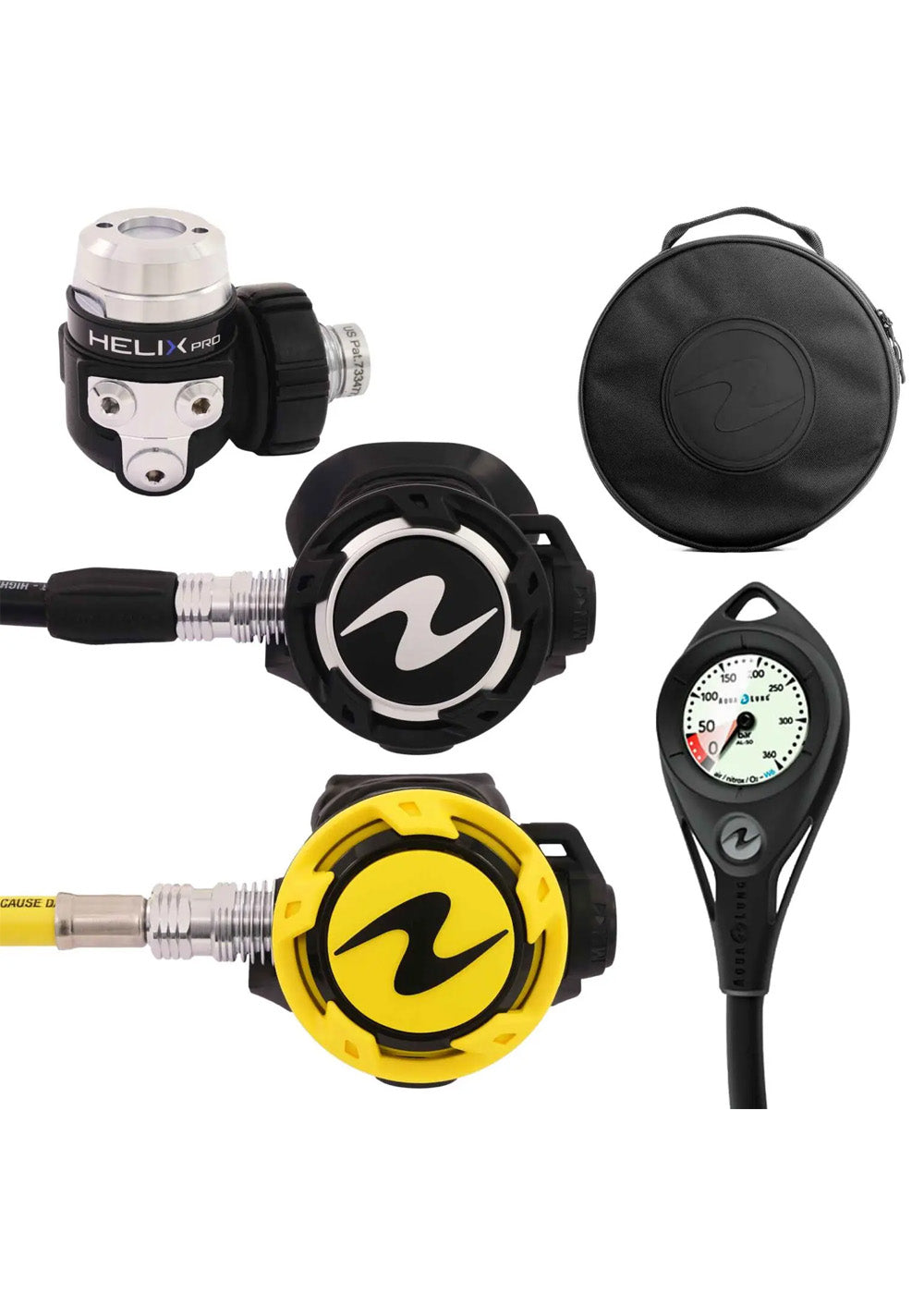 Aqualung Helix Pro Regulator Set - Din