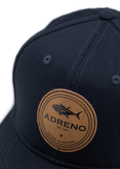 Adreno Bonza Snapback Cap - Leather Tuna Badge
