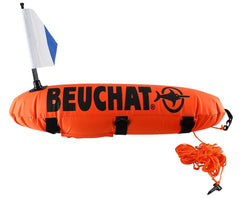 Beuchat Marlin Evil Speargun and 11L Torpedo Float Pack